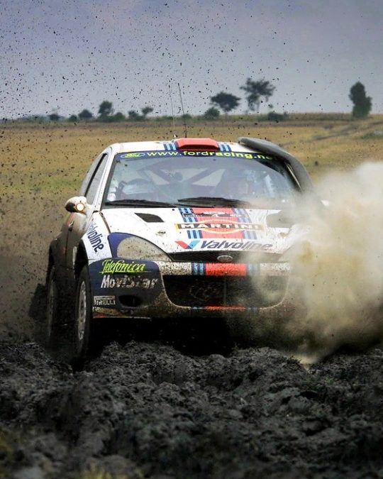 A WRC driver in action. PHOTO/https://www.facebook.com/WorldRally