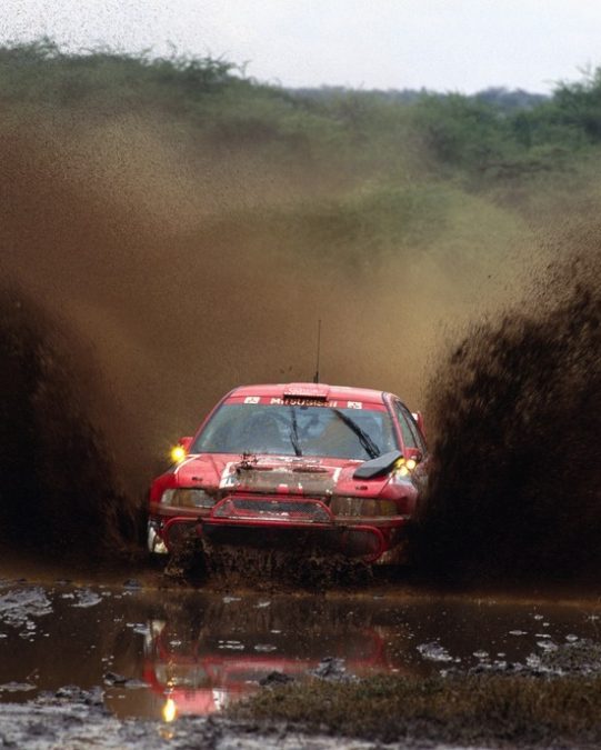 A WRC driver in action. PHOTO/https://www.facebook.com/WorldRally