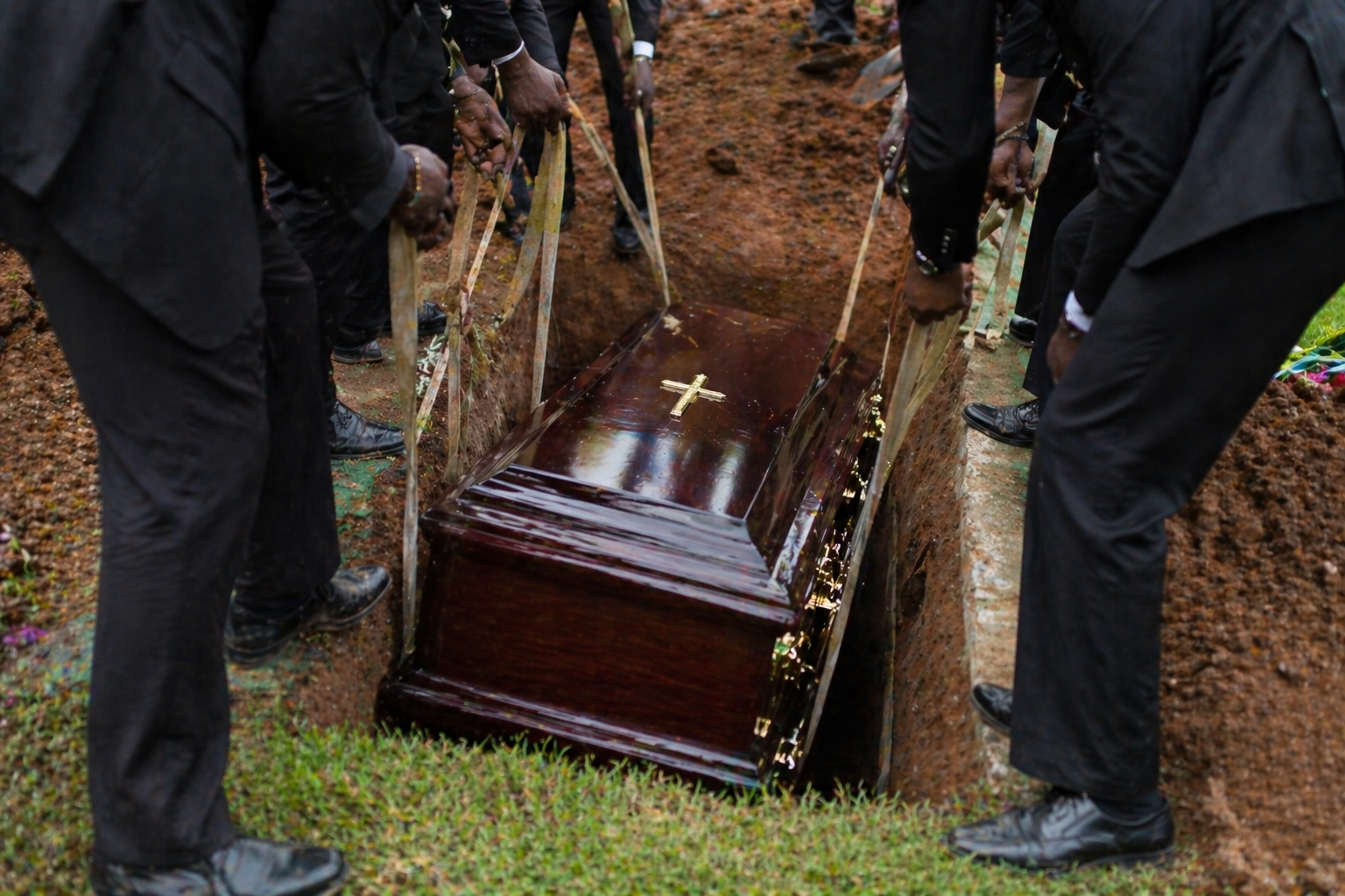 Why many people break down on burial day
