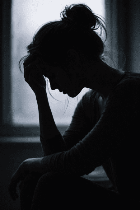 Someone looking stressed. PHOTO/Photo generated by AI