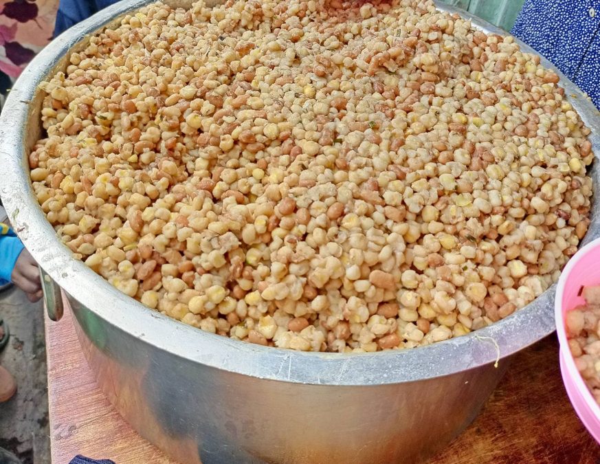 Muthokoi food in a sufuria. PHOTO/Photo generated by AI