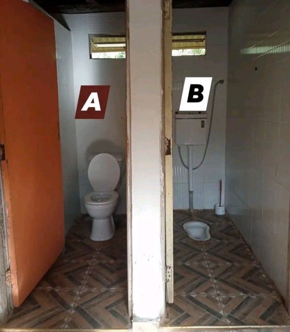 A picture ofa public toilet. PHOTO/https://web.facebook.com/profile.php?id=100010812195559