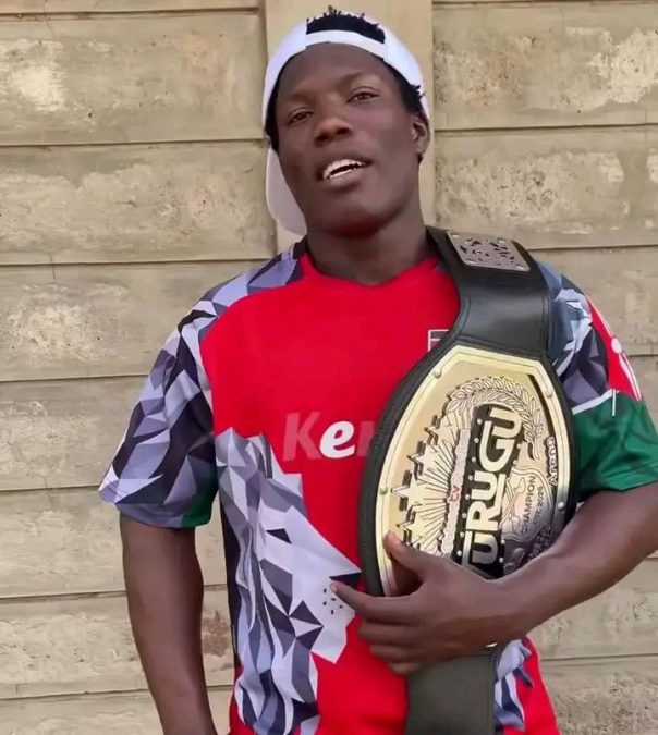 Boxer Protifas Odipo, widely known as Majembe. PHOTO/@majembe-ke/Instagram
