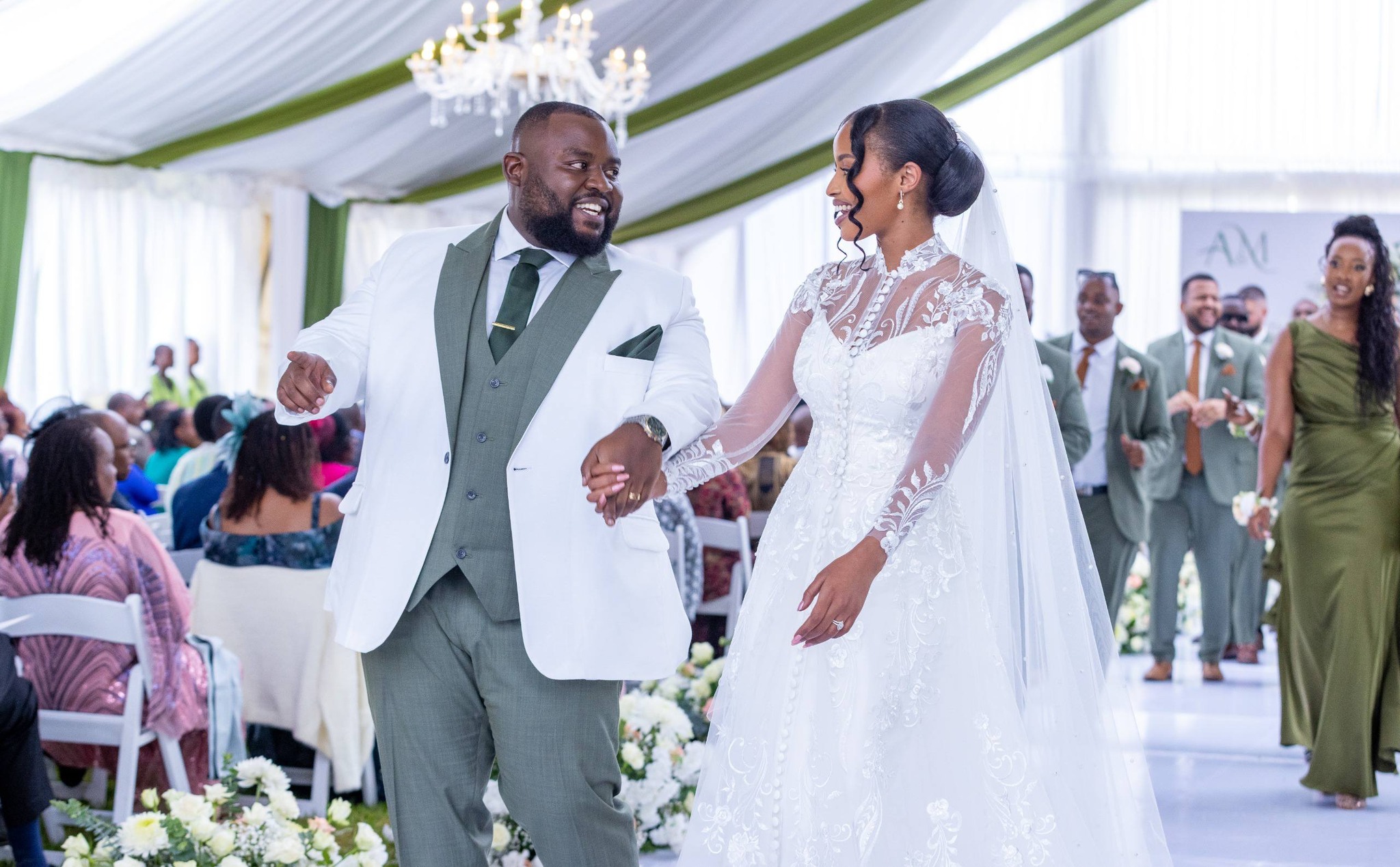 Musalia Mudavadi’s son, Michael Lulu ties knot in a colourful wedding ceremony