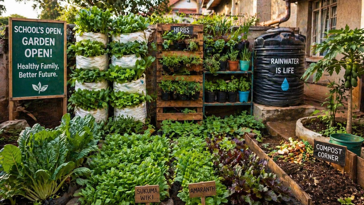 Small garden ideas for families to start after schools reopen