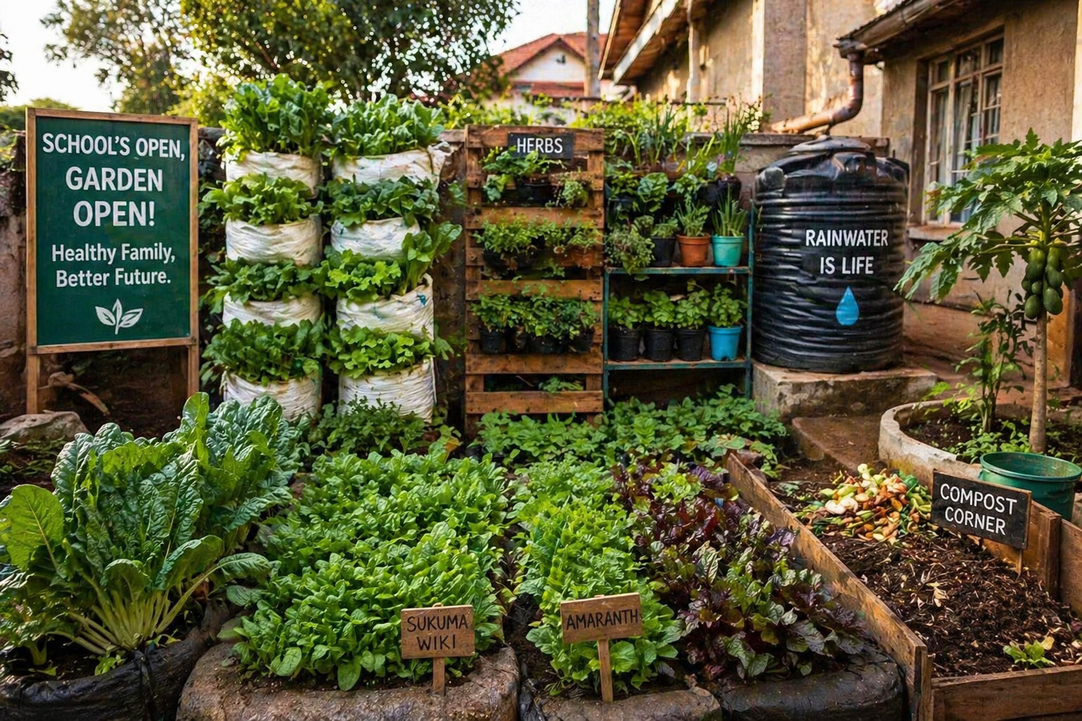 Small garden ideas for families to start after schools reopen