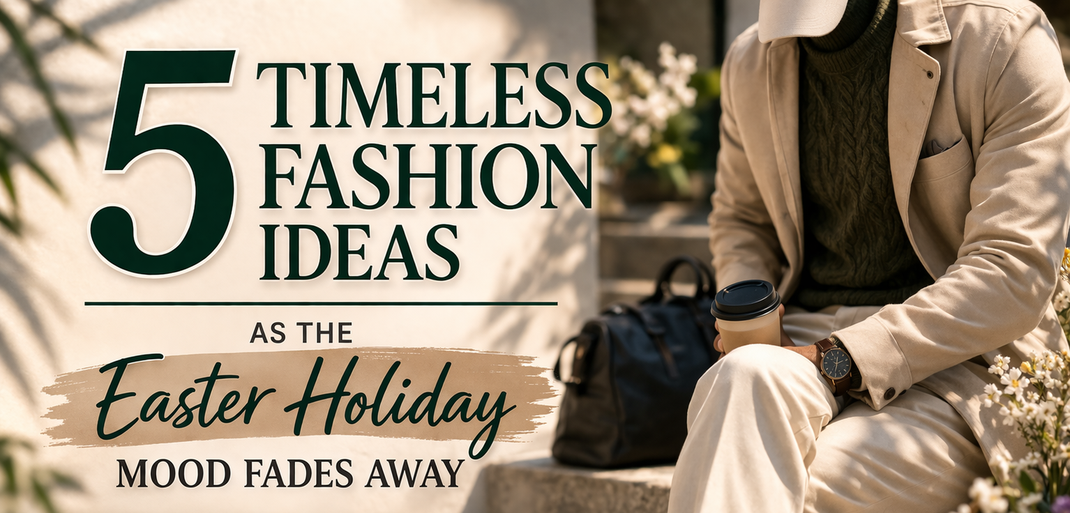 5 timeless fashion ideas as Easter holiday mood fades away