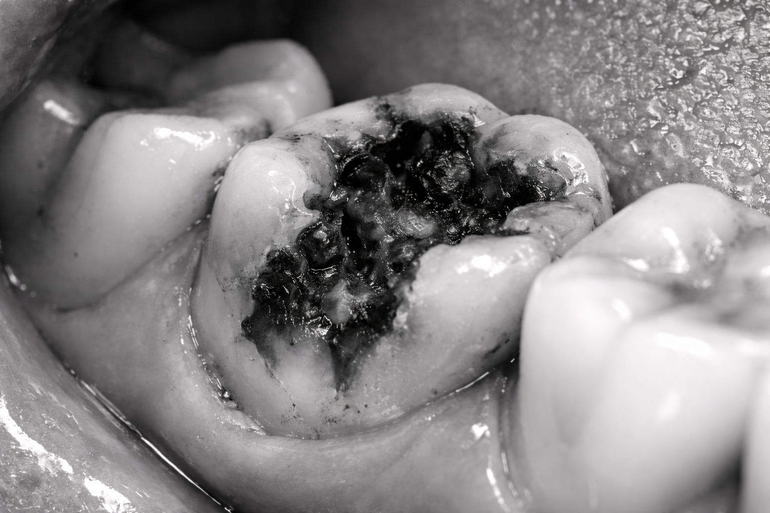 What happens when your bad tooth senses sugar in your mouth