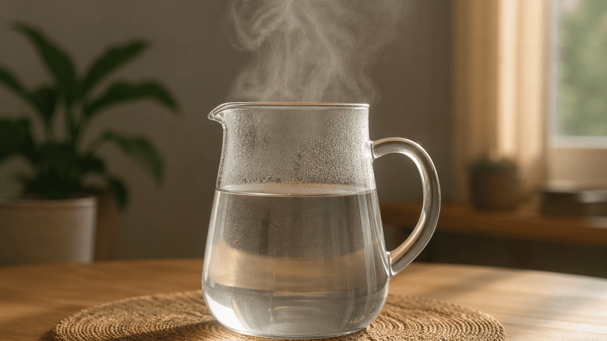 Health benefits of drinking warm water on empty stomach every morning