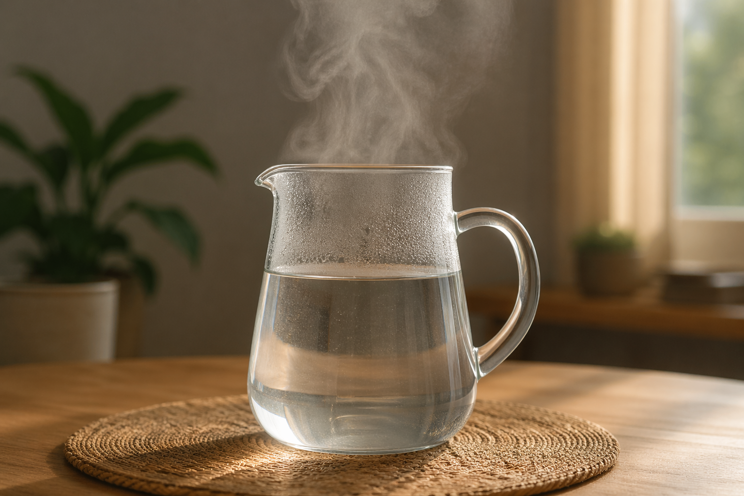 How does your stomach react after drinking warm water after waking up?