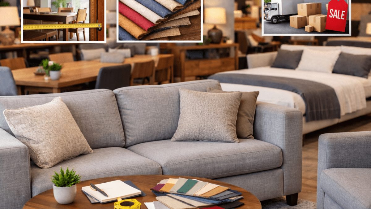 Factors to consider before buying household furniture