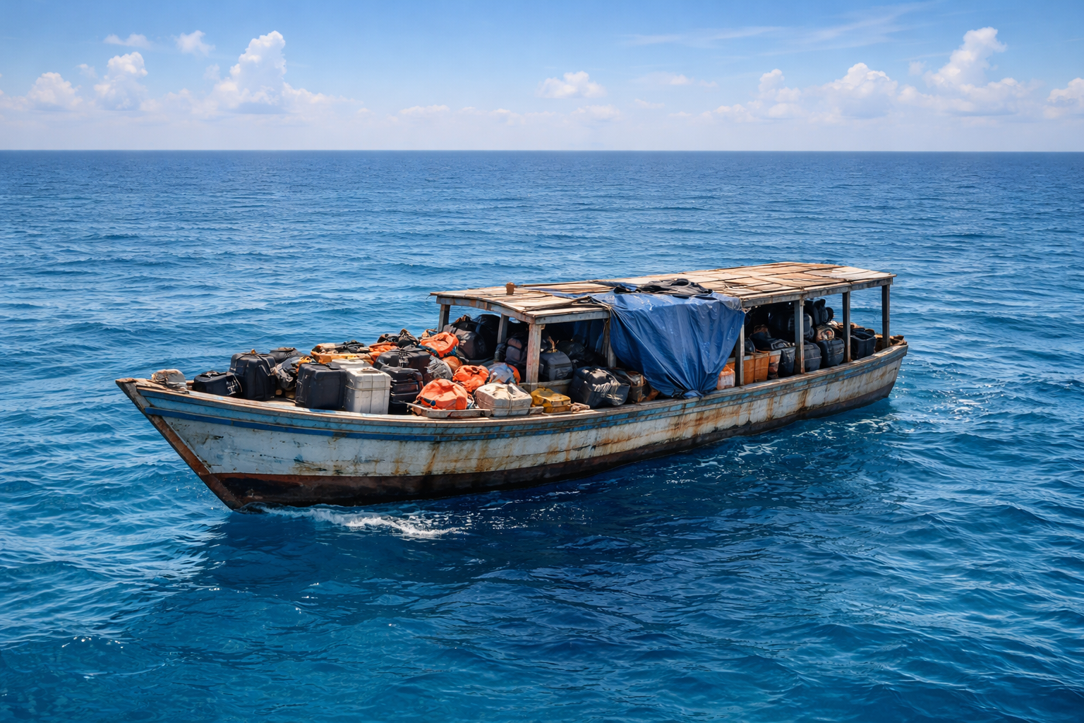 250 missing after migrant boat sinks in Indian Ocean