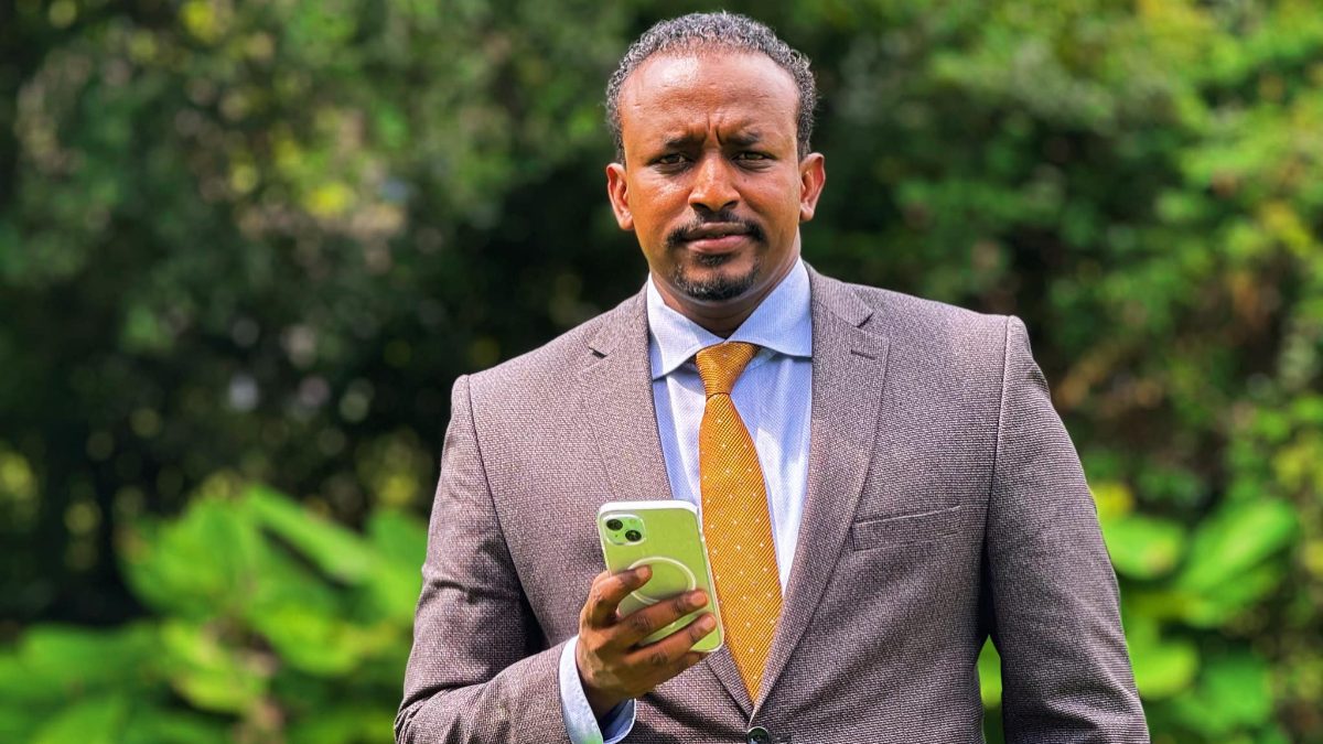 Jimal Roho Safi during a past event. PHOTO/https://www.facebook.com/jamal.carter.1654