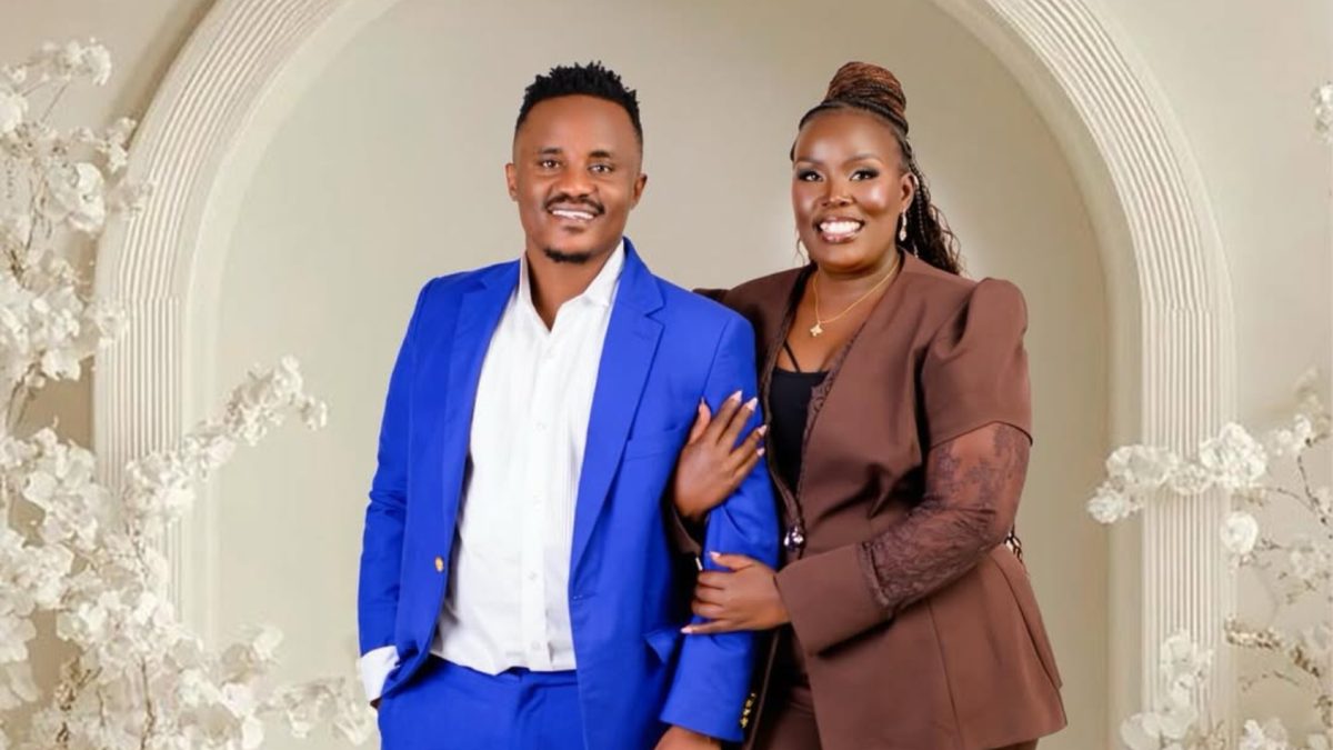 Digital content creator Rena Soloman with her husband director Ritchie during a photoshoot after their reunion.