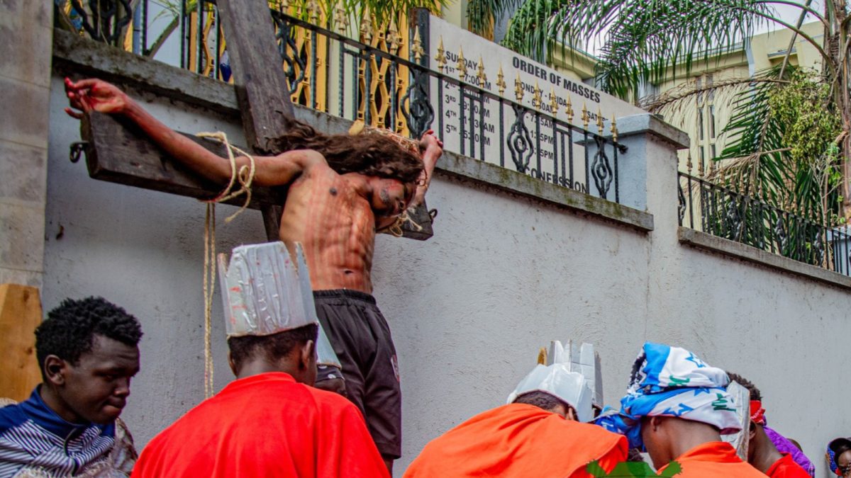 Easter: How Catholics carry out Way of the Cross on Good Friday