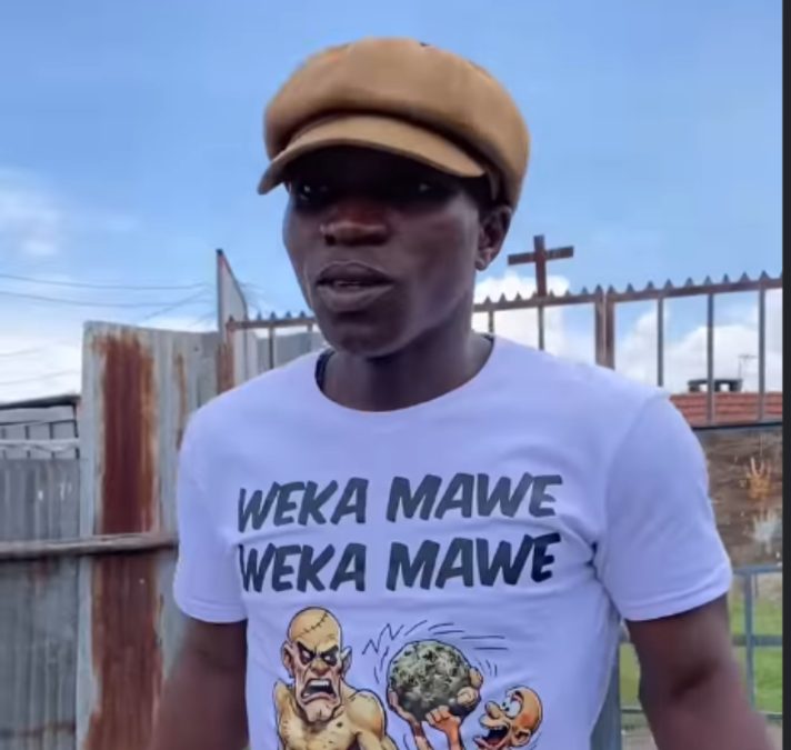 Amateur boxer Mbavu Destroyer.PHOTO/@mbavu.254/Instagram