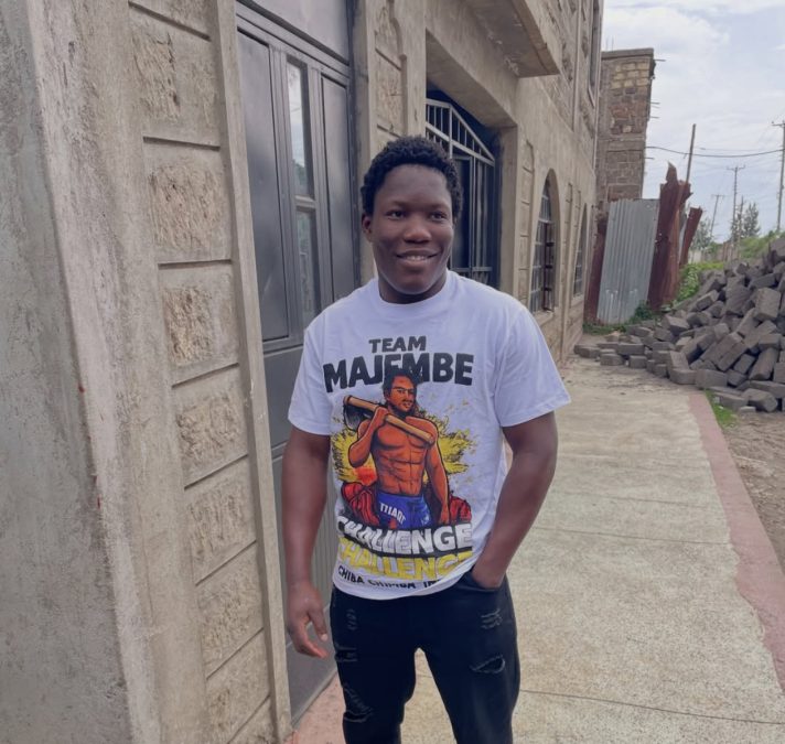 Boxer Protifas Odipo, widely known as Majembe. PHOTO/@majembe-ke/Instagram