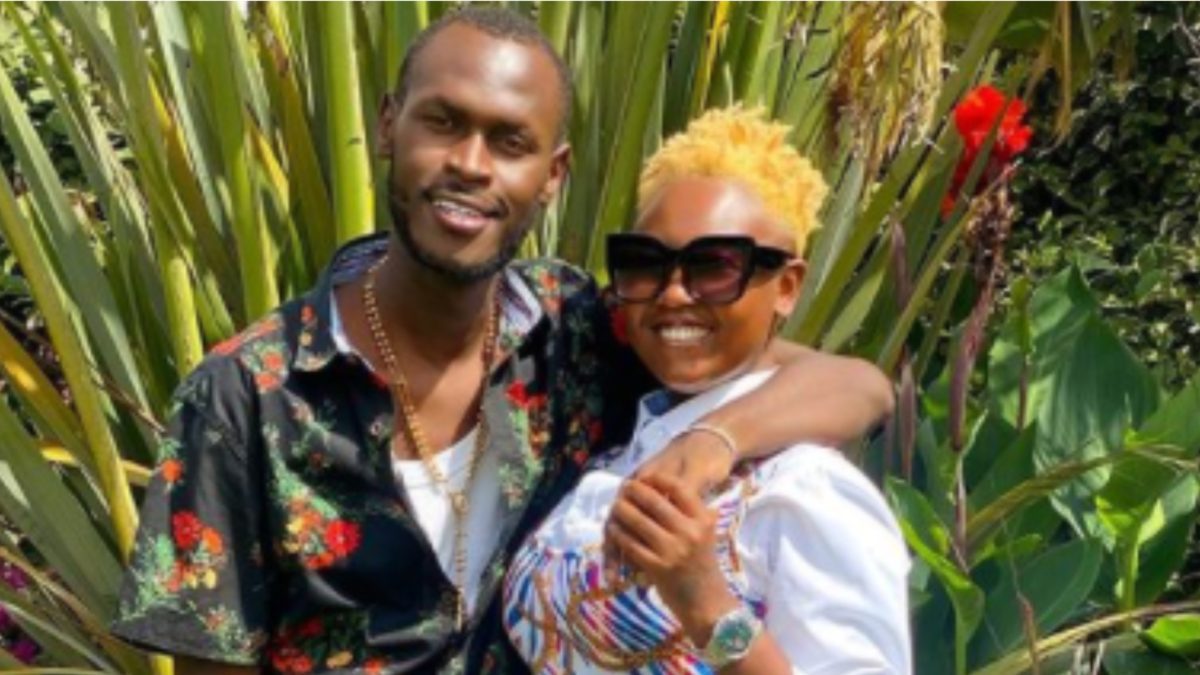King Kaka and Nana Owiti during good times. PHOTO/@nanaowiti/Instagram