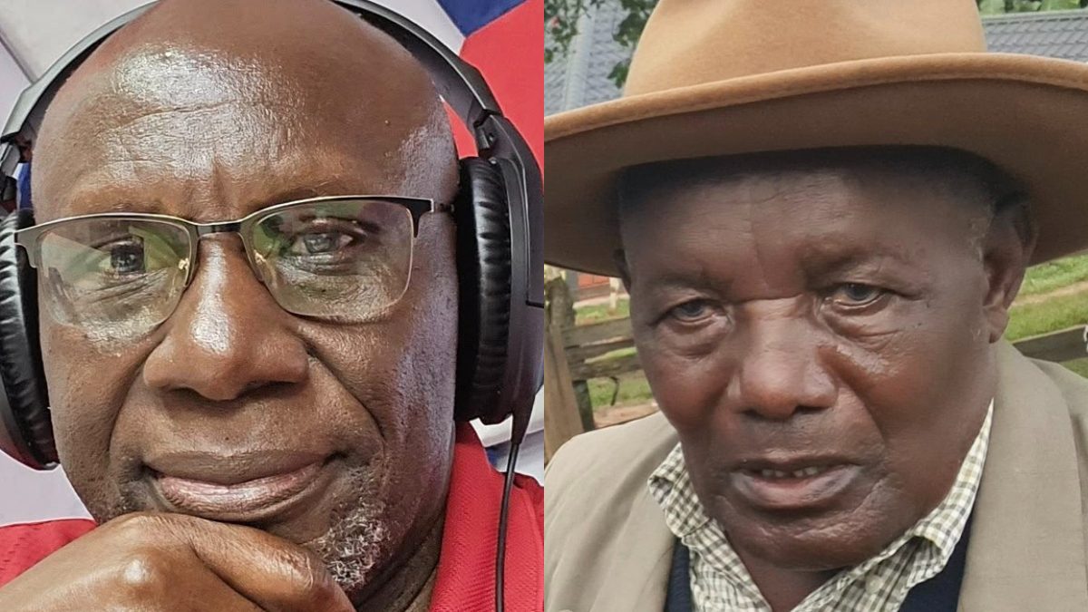 Fred Machokaa and his late uncle. PHOTOS/https://www.facebook.com/profile.php?id=100044487157242