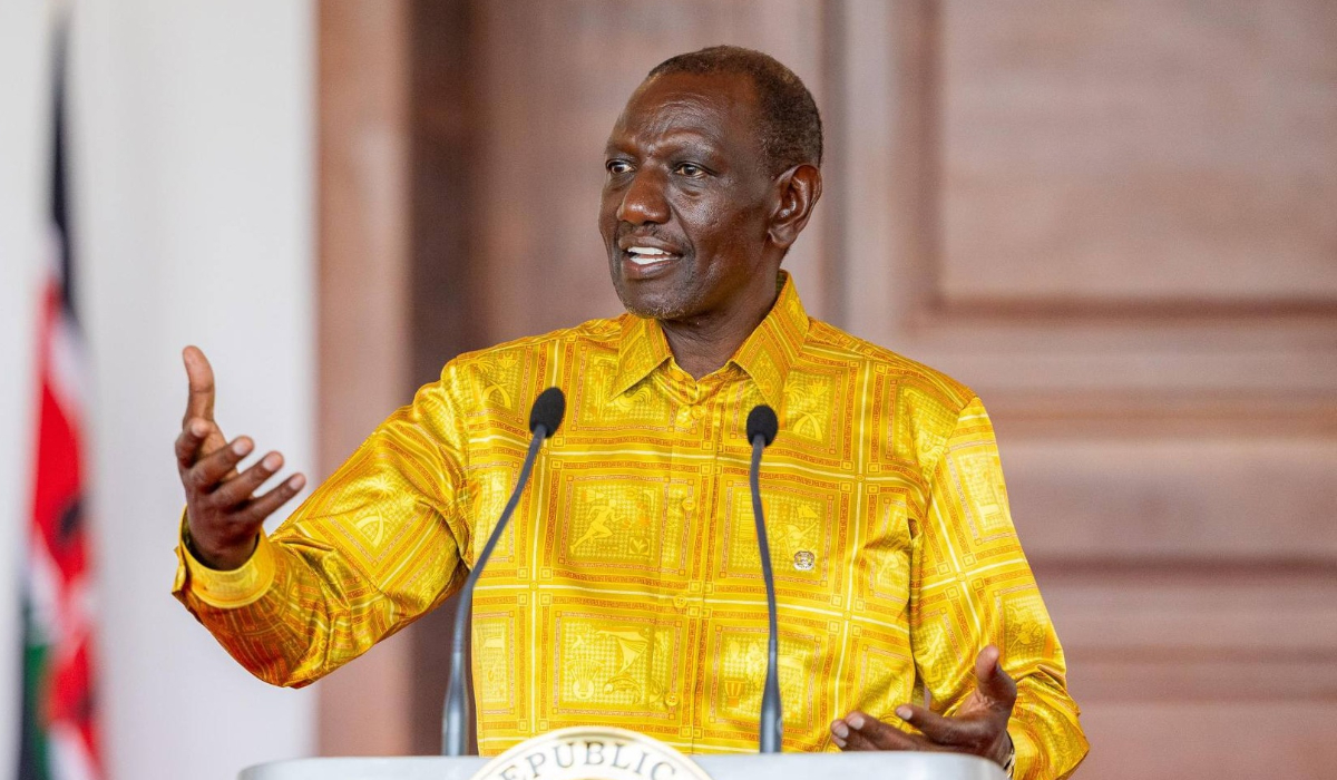Ruto announces key leadership changes in KDF