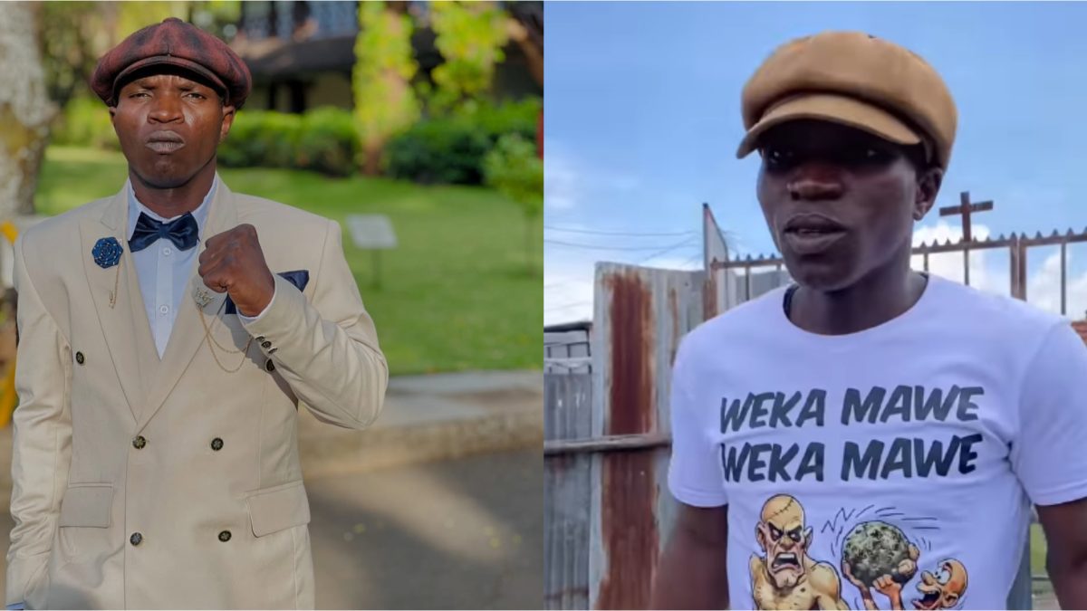 Amateur boxer Mbavu Destroyer. PHOTO/@mbavu.254/Instagram