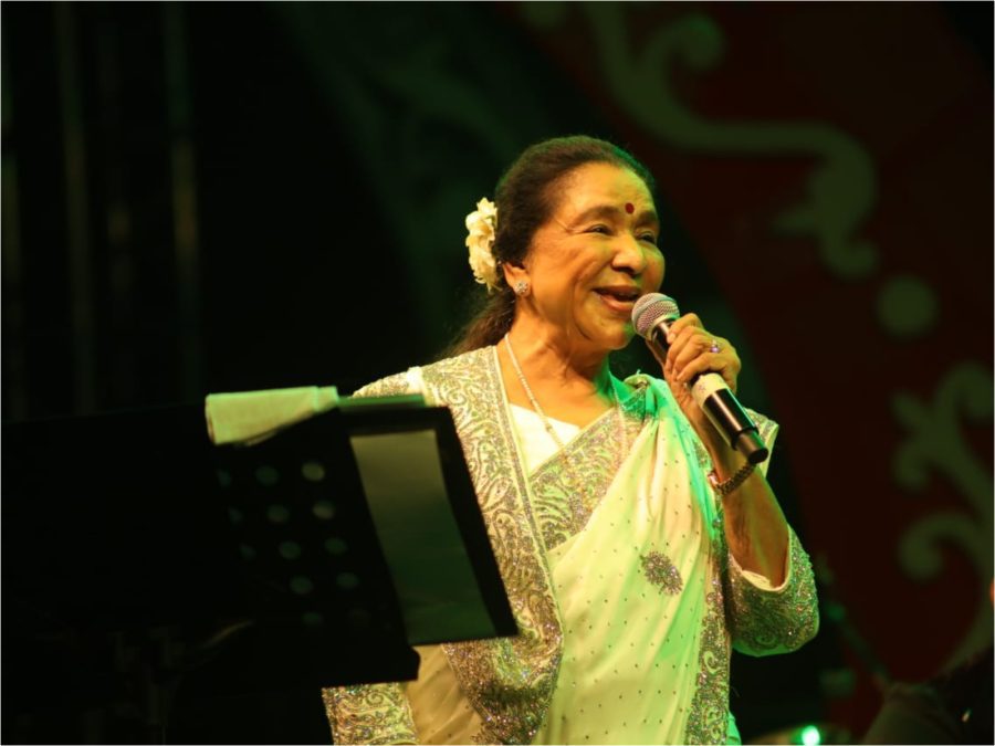 Legendary Bollywood singer Asha Bhosle. PHOTO/https://www.facebook.com/ashabhosleofficialpage