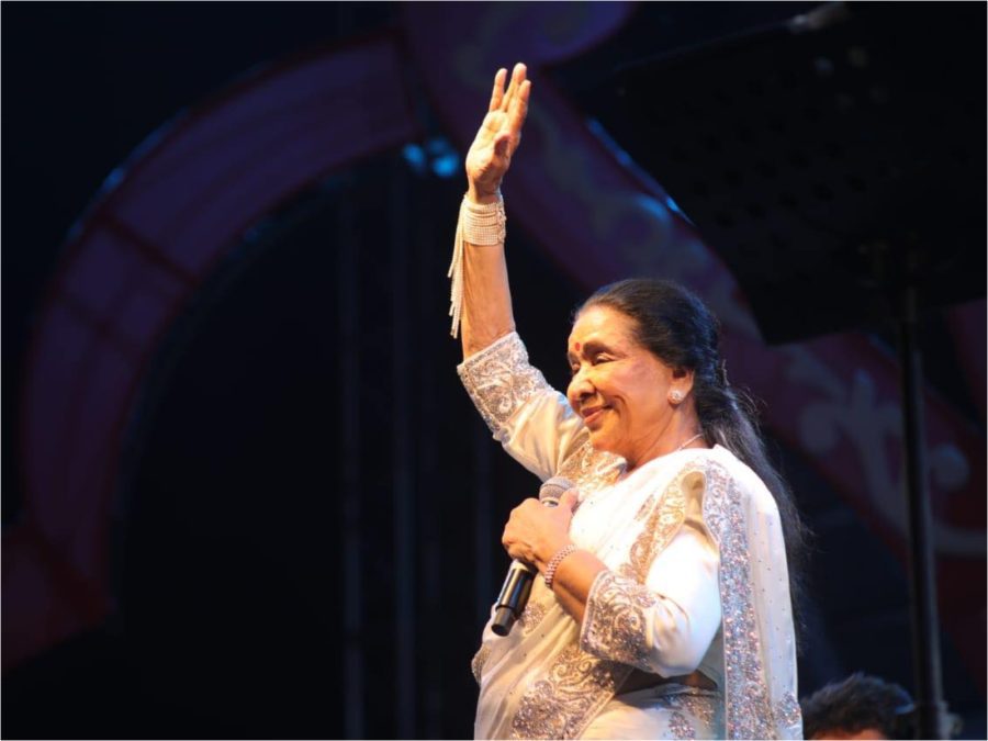 Legendary Bollywood singer Asha 