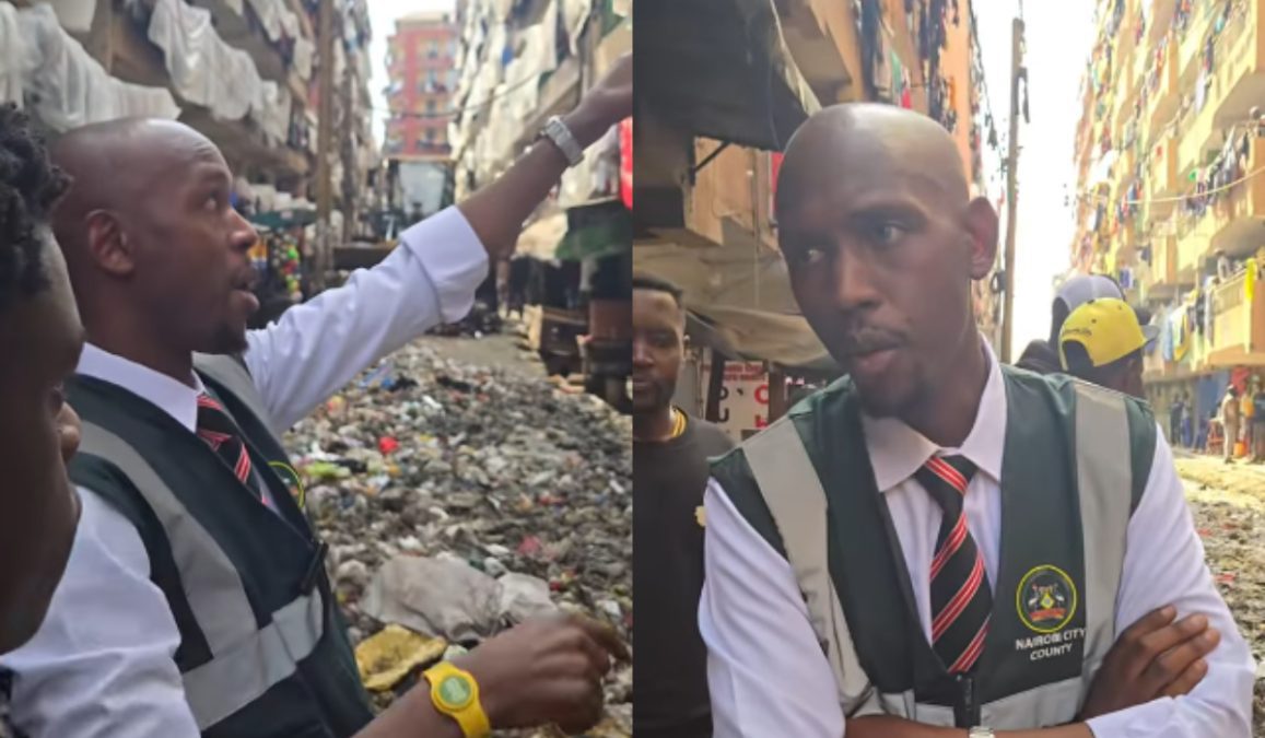 A collage of Nairobi County Chief Officer for Citizen Engagement and Customer Service Geoffrey Mosiria. PHOTO/ https://www.facebook.com/kiongozi.mosiriake