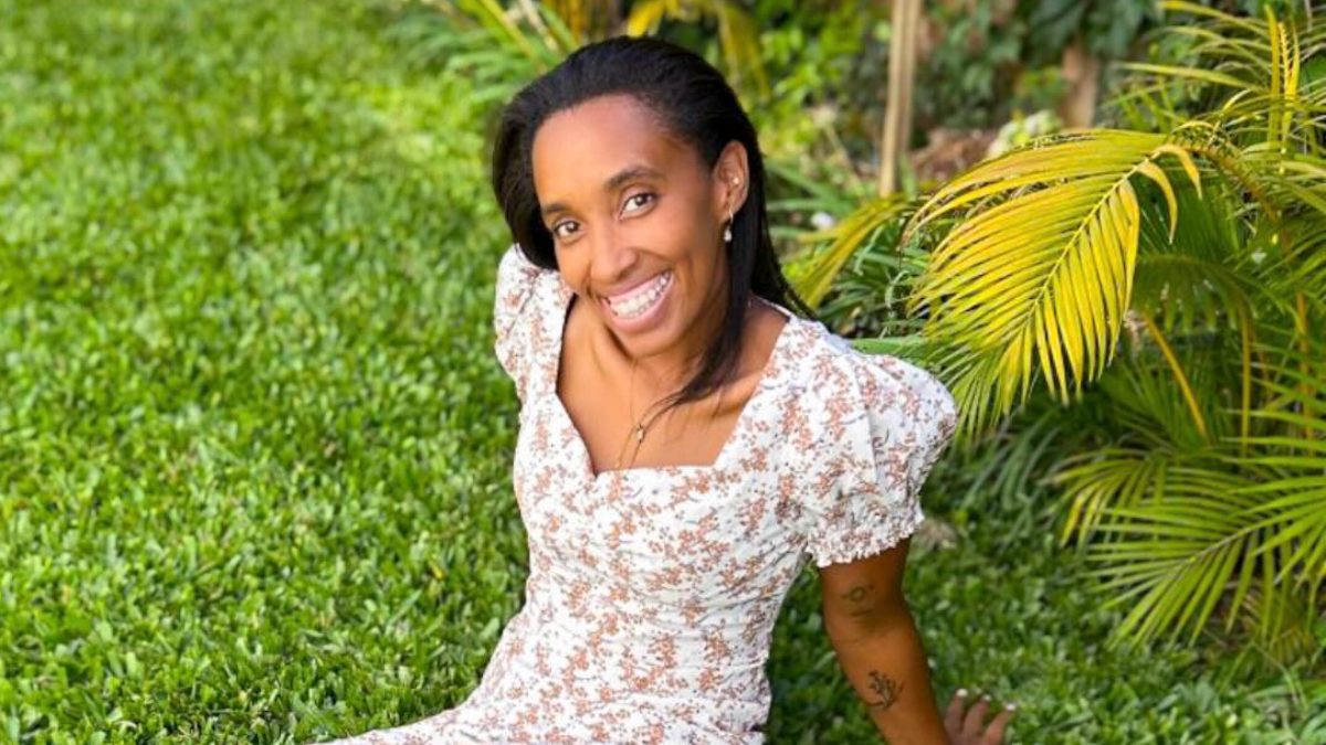 Tatiana Karanja posing. PHOTO/@mamaolivek/Instagram