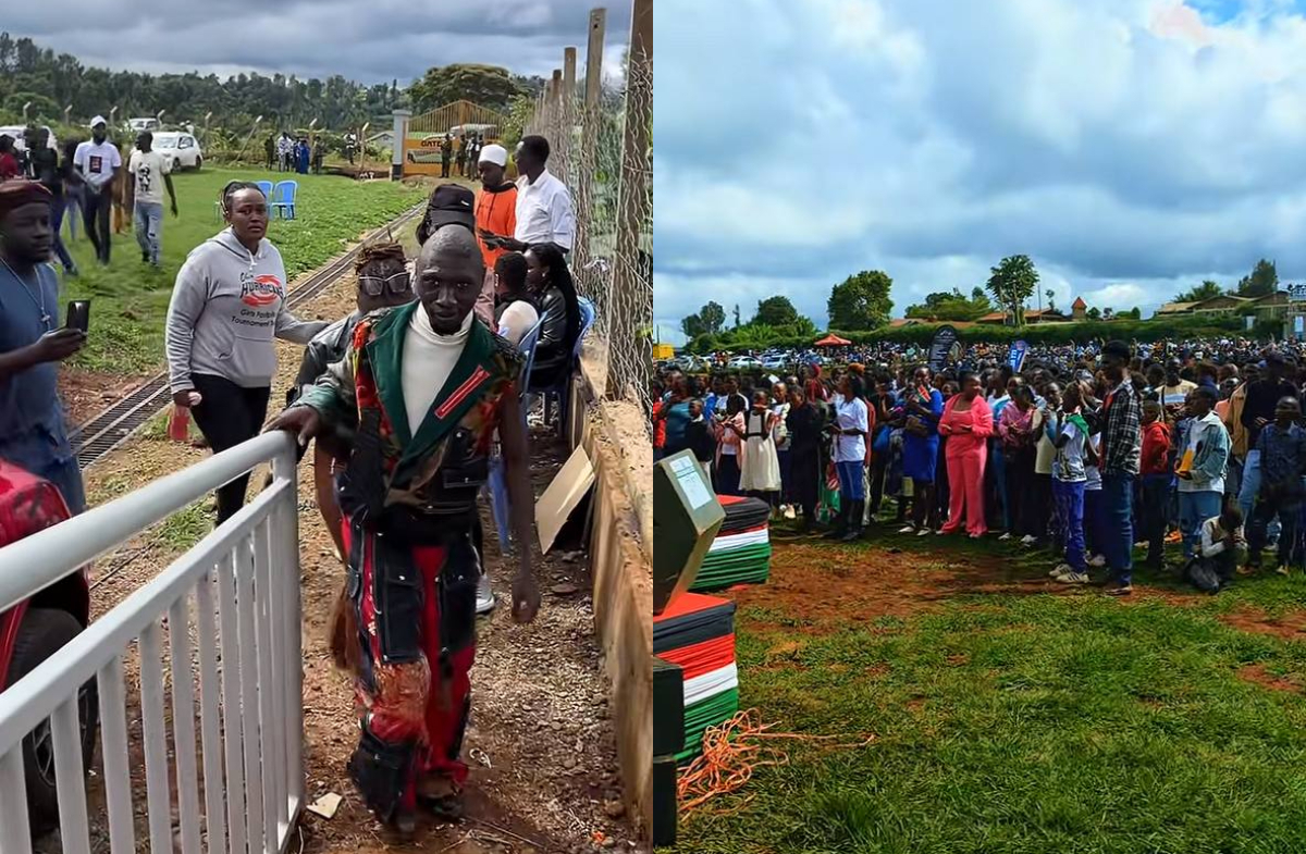 Crowds cheer as Stevo Simple Boy delivers surprise performance at ‘Kwa Mbae’ boy’s fundraiser
