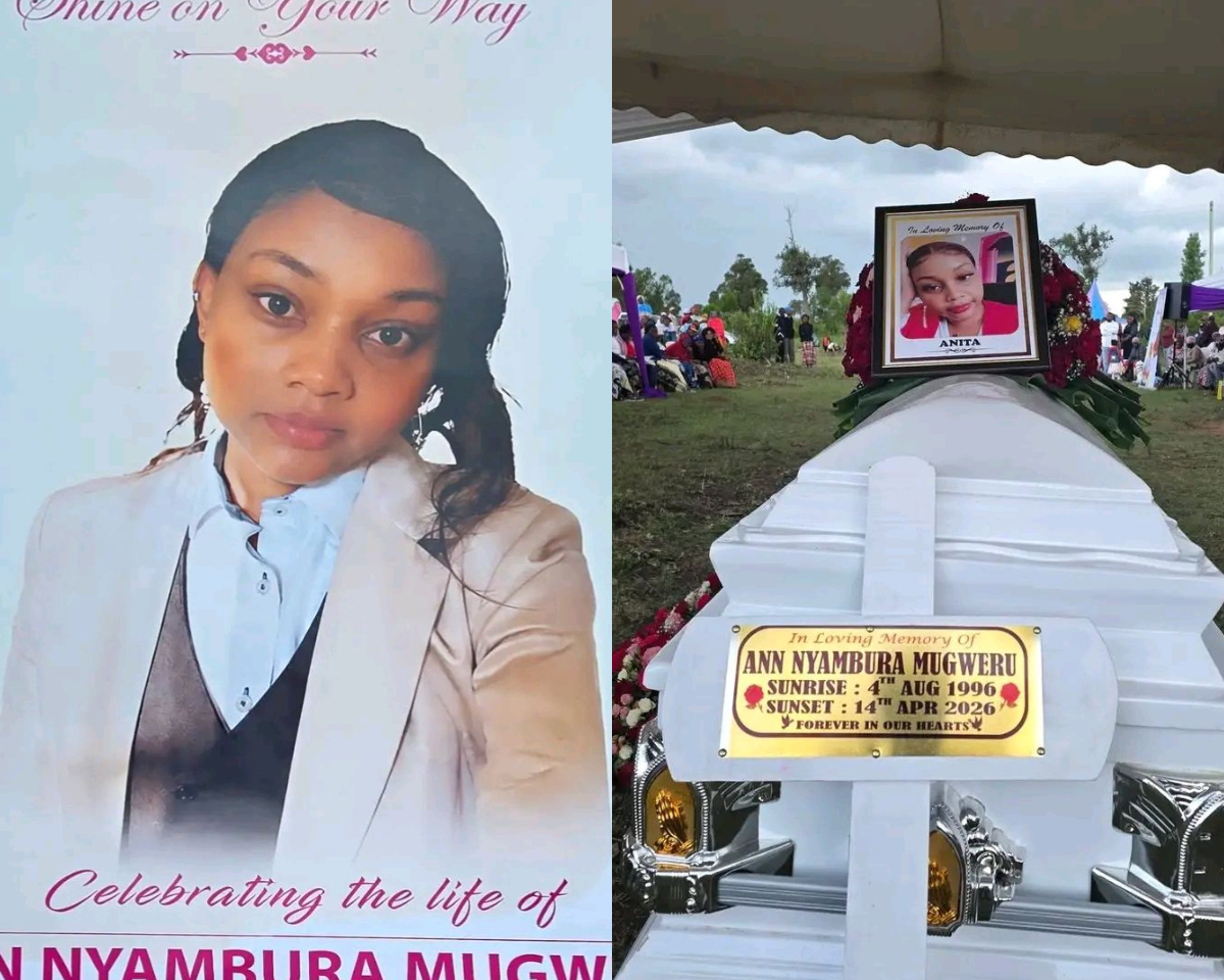 Anita Mugweru: Nanyuki lady killed in domestic dispute laid to rest in tearful burial