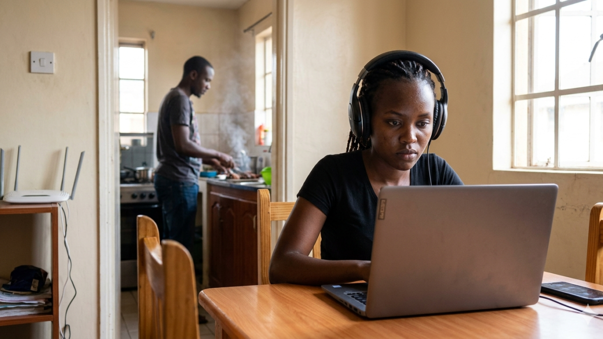 How to build a productive work-from-home routine in shared house