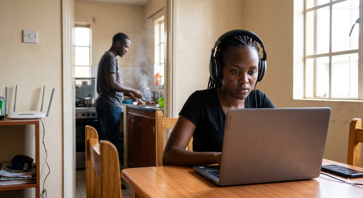 How to build a productive work-from-home routine in shared house