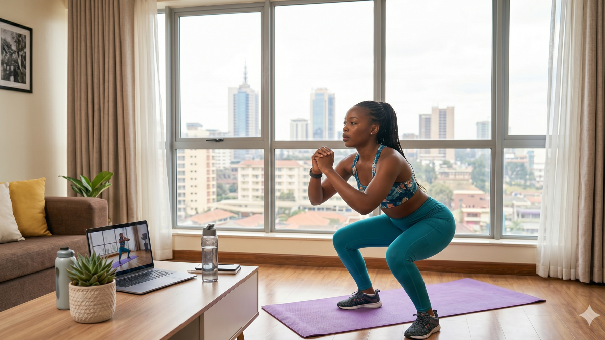 Why young Kenyans are skipping gym and prefer working out at home