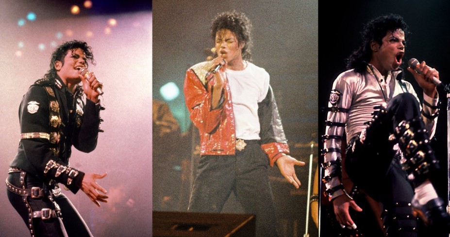 Michael Jackson during his different tours. PHOTO/@michaeljackson/X