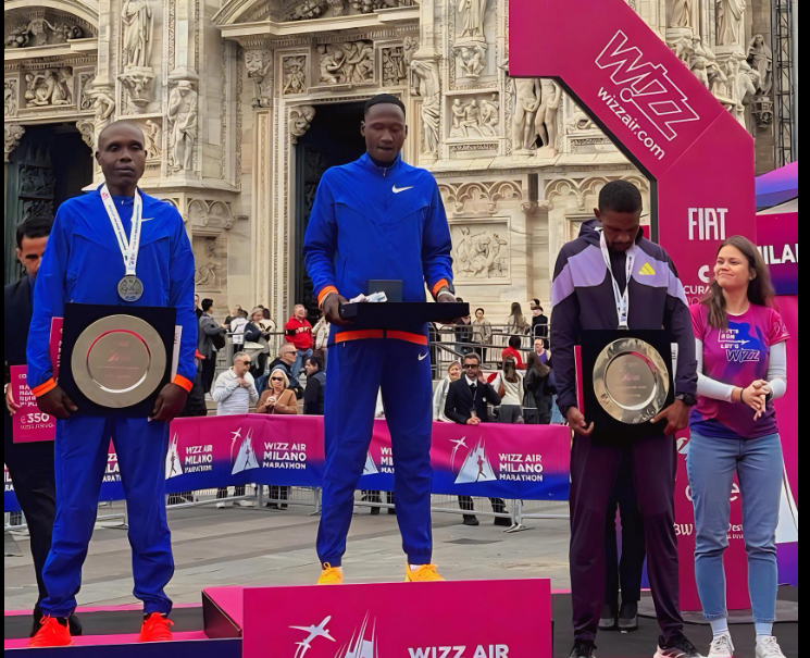 Kenya sweeps podium in Milan Marathon; Rotterdam proves elusive