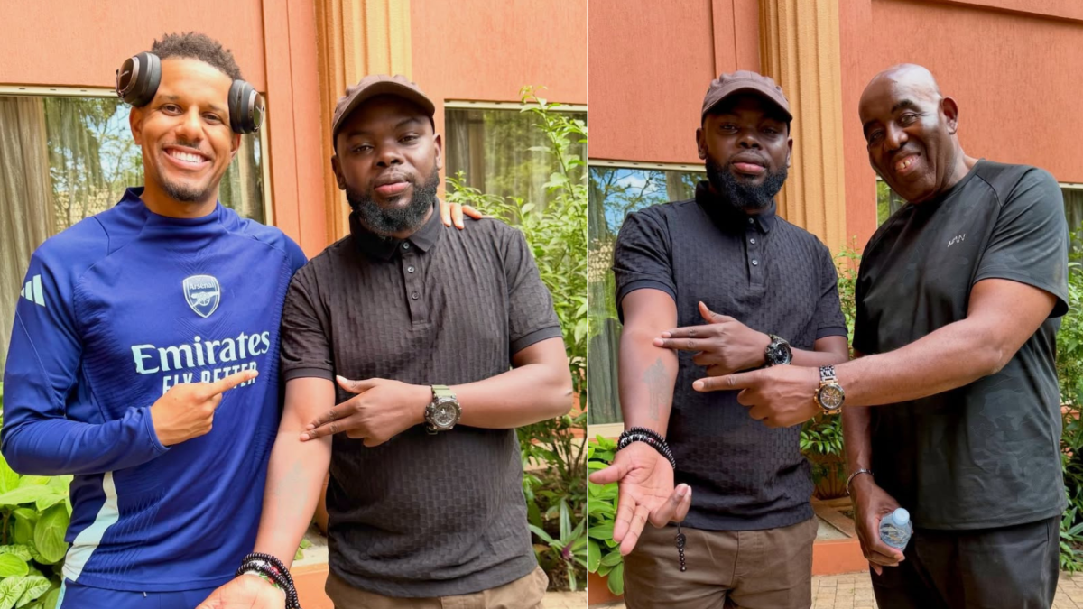 Nicki Bigfish hangs out with AFTV's Cecil Jee and Robbie Lyler