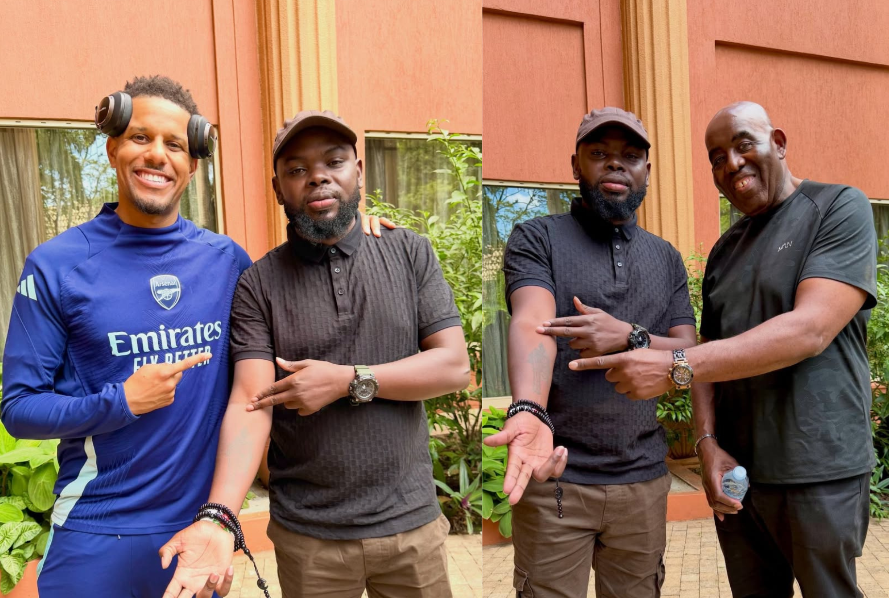 Nicki Bigfish predicts a big win for Arsenal in UCL as he hangs out with AFTV stars