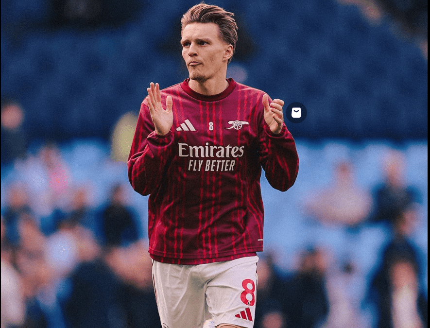 ‘We will keep going’  – Arsenal captain Martin Odegaard declares after setback at Man City
