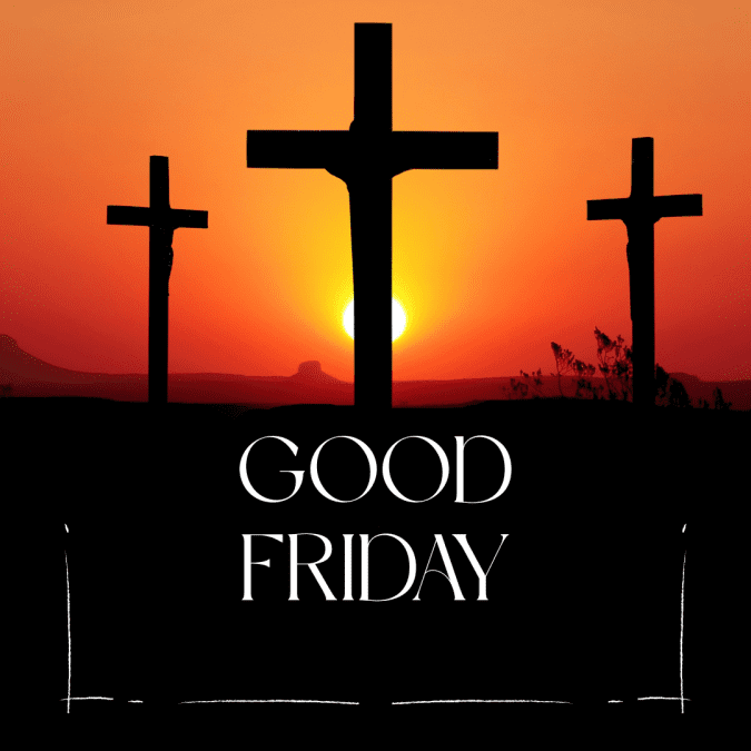 A well-designed graphic of good friday. PHOTO/Photo designed by David Nthua