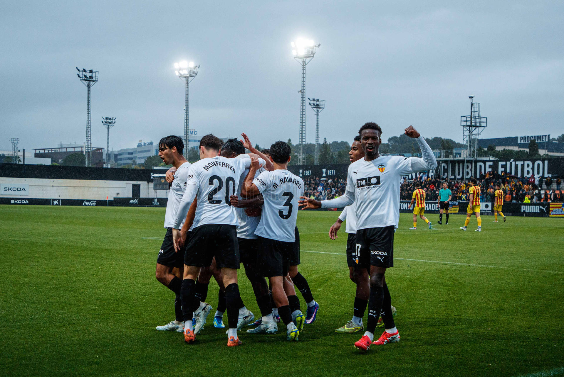 Amos Wanjala features for Valencia’s reserves in win over Segunda leaders