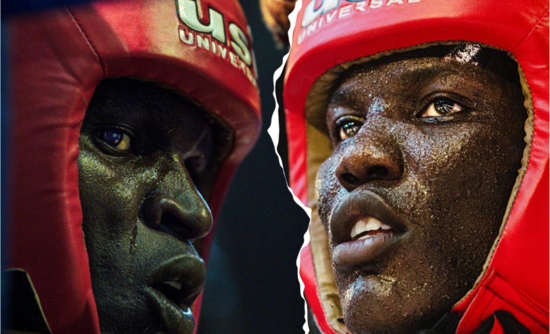 A photo collage boxers Mbavu Destroyer and Majembe. PHOTO/https://web.facebook.com/williamsamoei