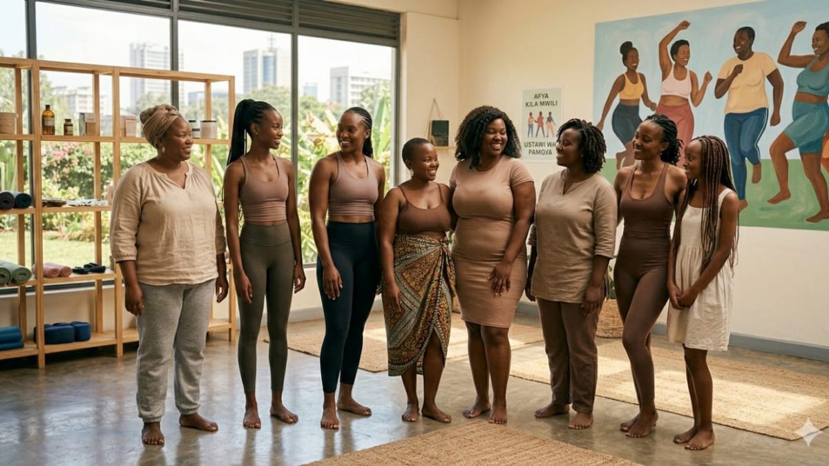 Gemini generated image of women with different body shapes
