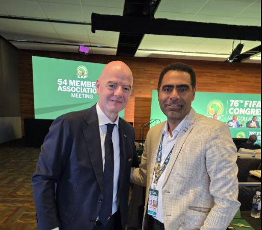Hussein Mohammed meets FIFA President as leadership wrangles rock FKF