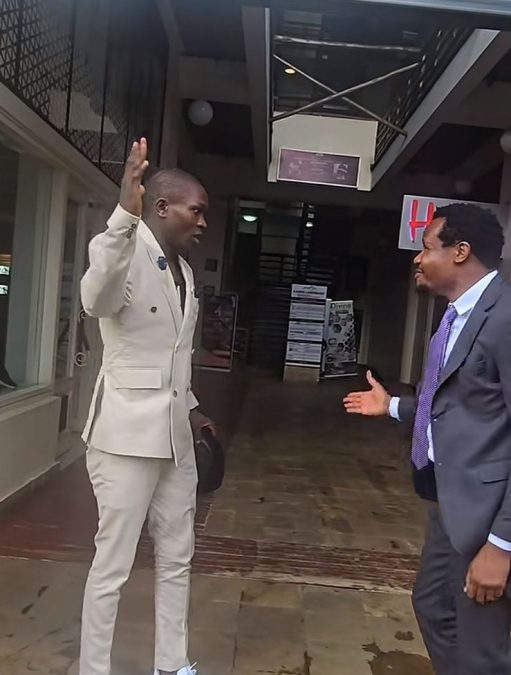 Mbavu Destroyer with MP Peter Salasya. PHOTO/@pksalasya/TikTok.