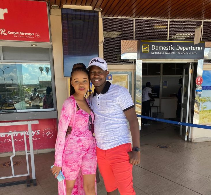 MC Jimmie Kajim and his wife. PHOTO/https://www.facebook.com/McJimmieKajim