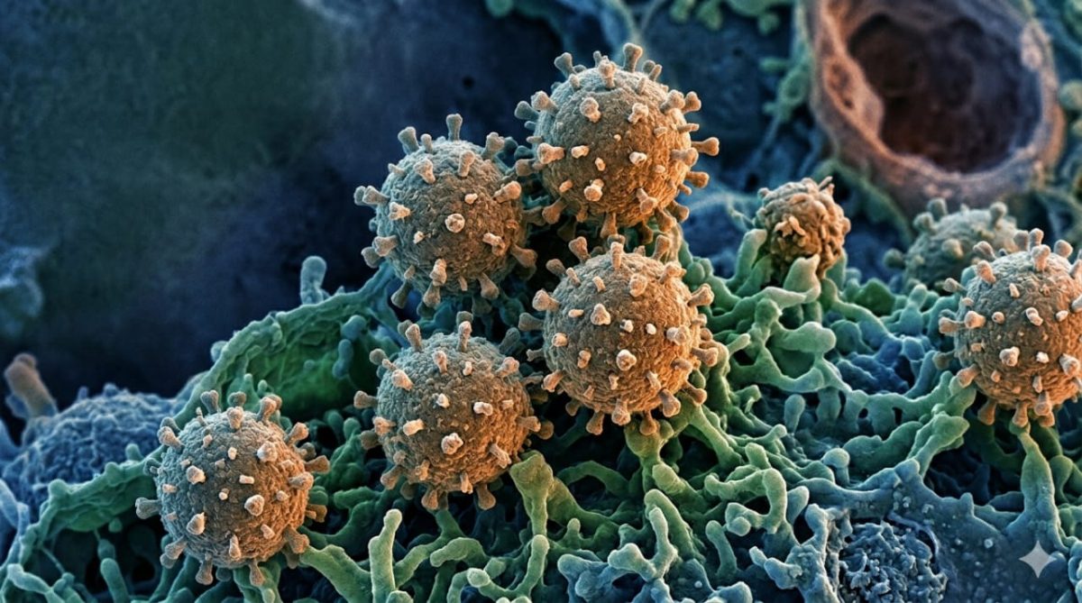 photo showing pneumonia virus. PHOTO/Gemini