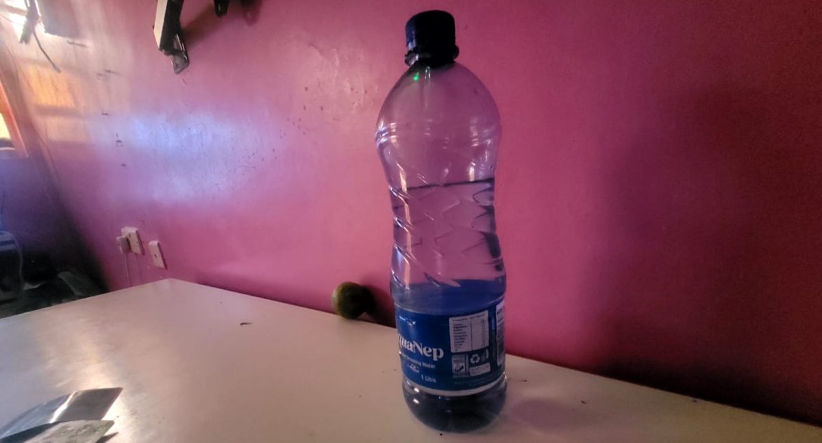 Water inside a bottle. PHOTO/David Nthua