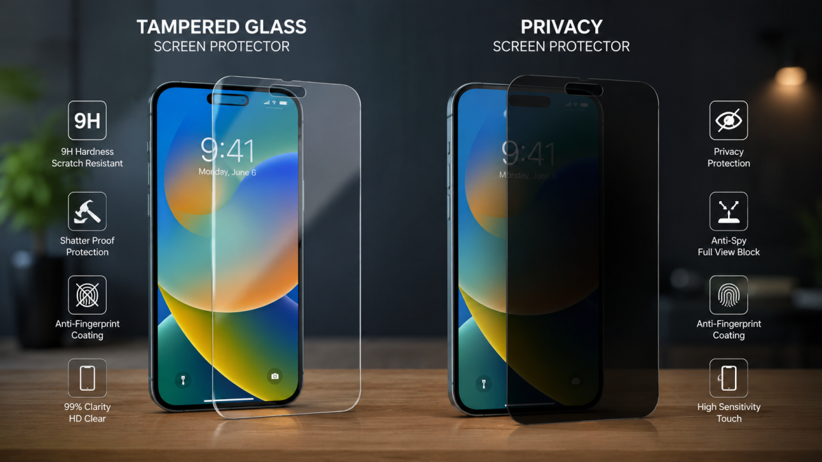Glass vs privacy phone screens: Why users still prefer unfiltered display