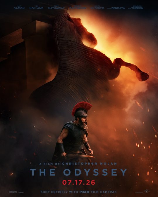 The Odyssey a film by Christopher Nolan.